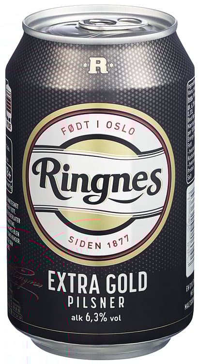 Ringnes extra gold  6,5%  24x33cl