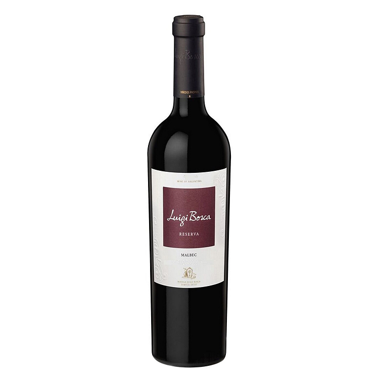 Luigi bosca malbec reserva  14%  75cl