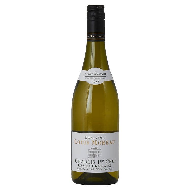 Louis moreau chablis 1. cru fourneaux  12,5%    75cl
