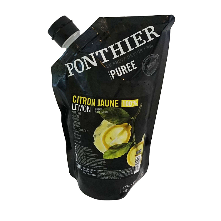 Ponthierfruit purée lemon   6x1kg