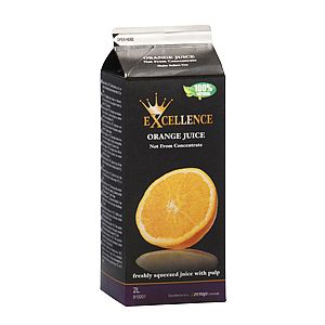 Excellence orange juice nfc 6x2l