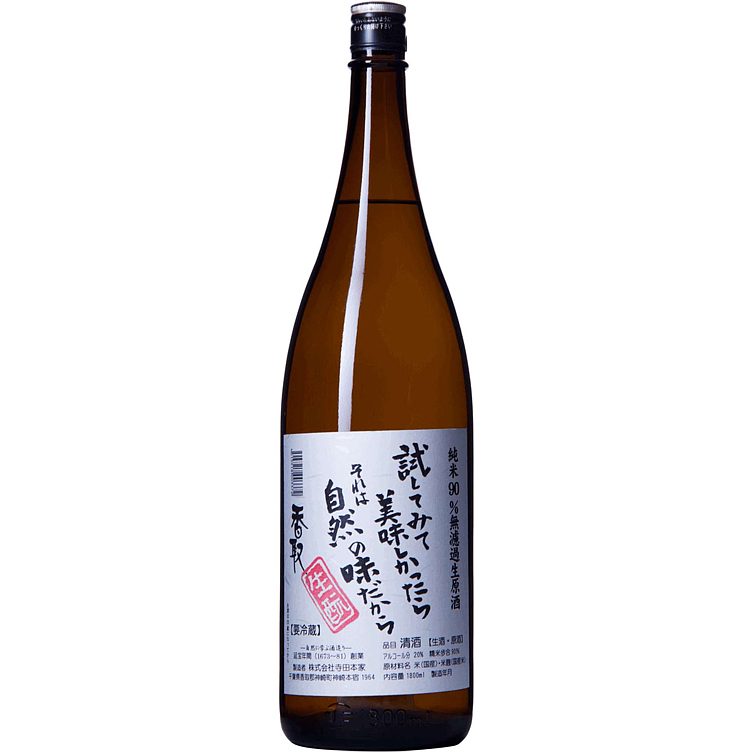 Sake-terada honke katori 90 nama 19,5% 1,8l
