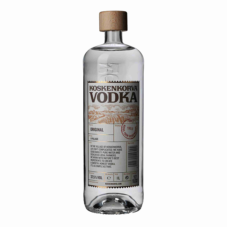 Koskenkorva vodka  37,5%  1l