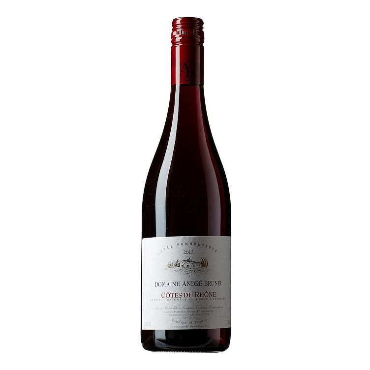 Dom andré brunel côtes du rhône cuvée sommelongue 14% 75cl