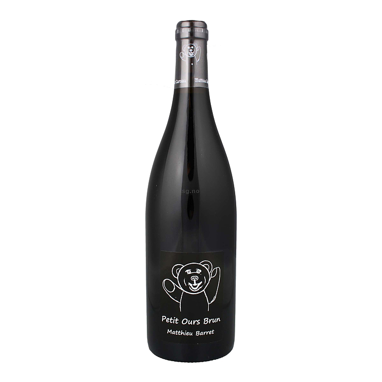 Matthieu barret petit ours brun   13,5%   75cl