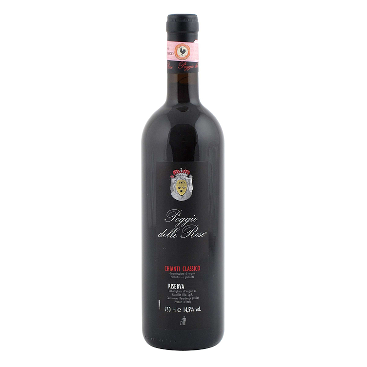 Castell in villa poggio delle rose riserva  14,5%  75cl