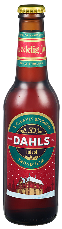 Dahls juleøl   4,6%   24x33cl