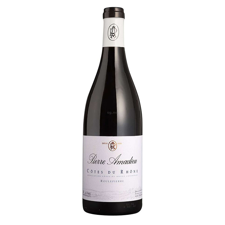 Pierre amadieu côtes du rhône roulepierre  14%  75cl