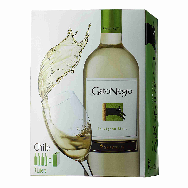 Gato negro sauvignon blanc bib  11%  3l