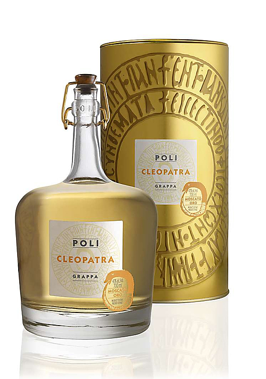 Poli grappa cleopatra moscato oro  40%  70cl