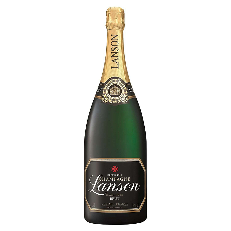 Lanson black label brut  12,5%  mgn  1,5l