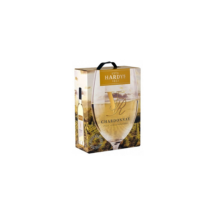 Hardys varietal range chardonnay  13%  bib  3l