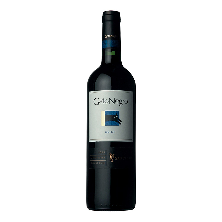 Gato negro merlot  13%  75cl