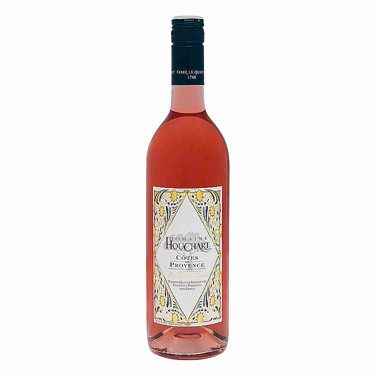Dom. houchart cotes de provence rose  13%  75cl