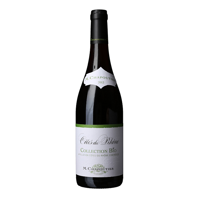 Audunatio chapoutier côtes du rhone bio 14,5% 75cl