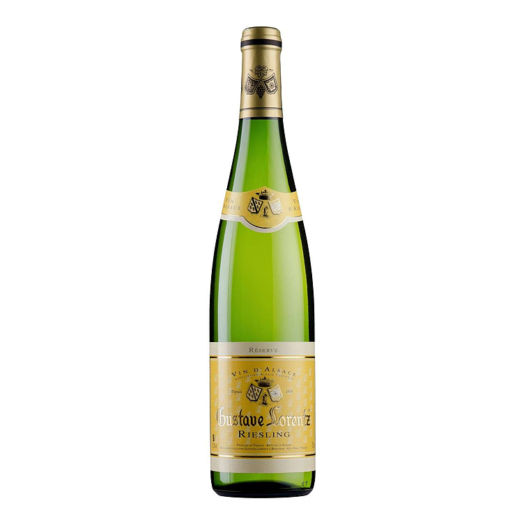 Gustave lorentz riesling réserve   12,5%  75cl