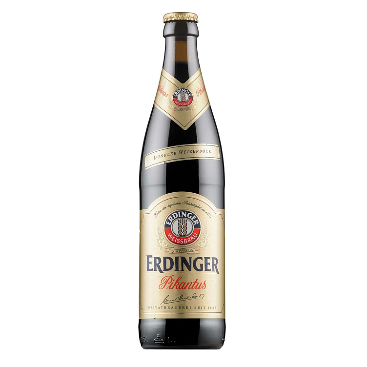 Erdinger pikantus weizenbock  7,3%  12x50cl