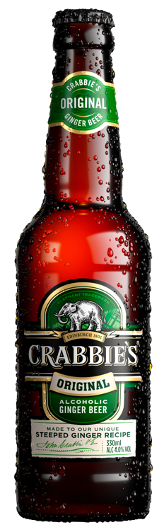 Crabbies ginger beer  4%  12x33cl