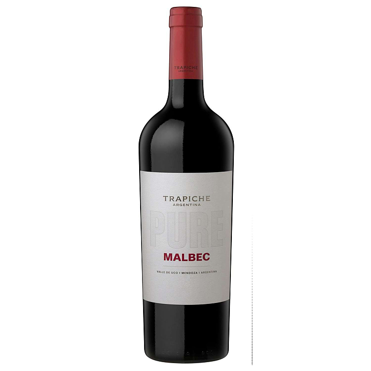 Trapiche pure malbec  14%  75cl