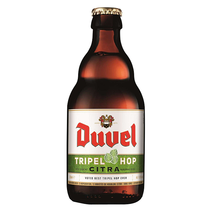 Duvel tripel hop  9,5%  24x33cl
