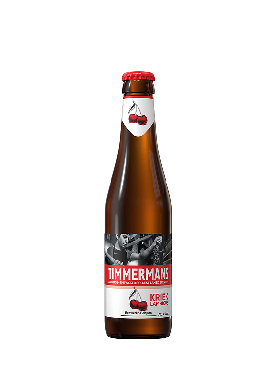 Timmermans kriek lambicus  4%  24x25cl