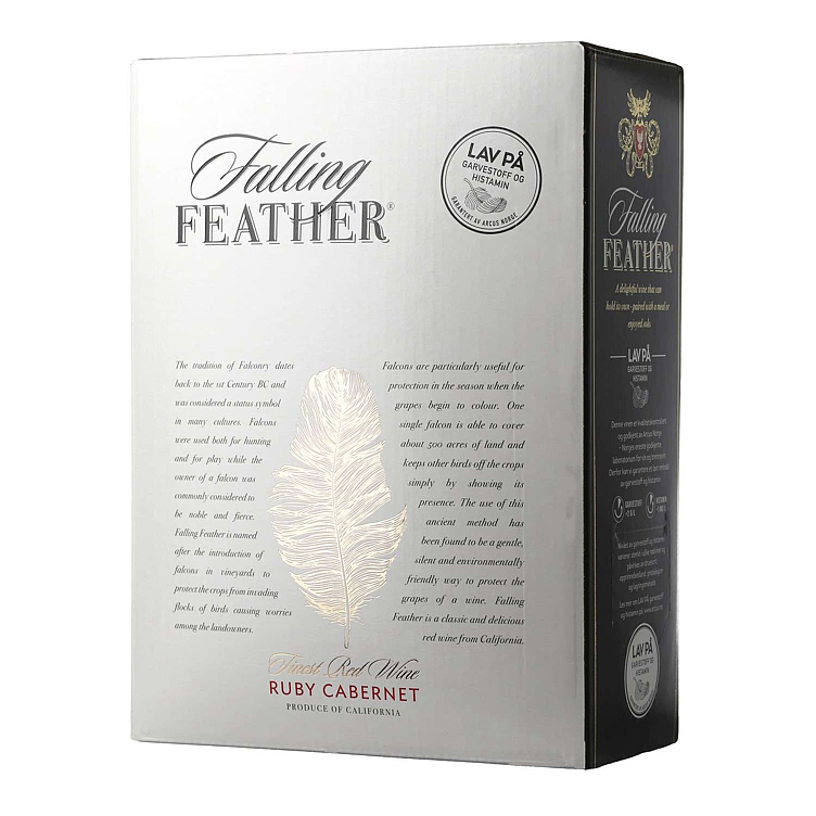 Falling feather ruby cabernet  12%  3l