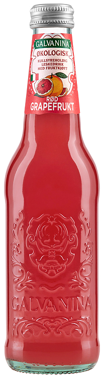 Rød grapefruktdrikk økol.   12x355 ml