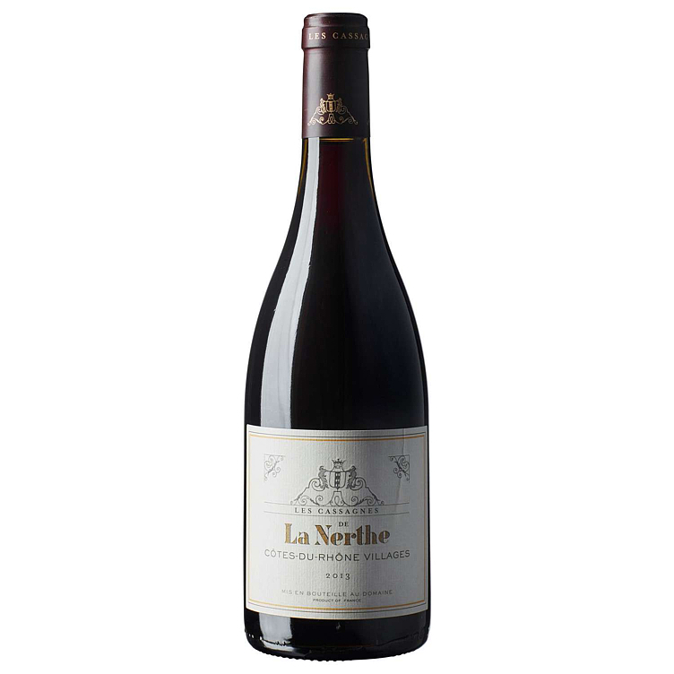 Ch. la nerthe côtes-du-rhône villages  14%  75cl