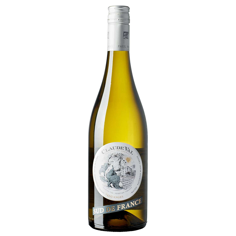 Claude val blanc 12% 75cl