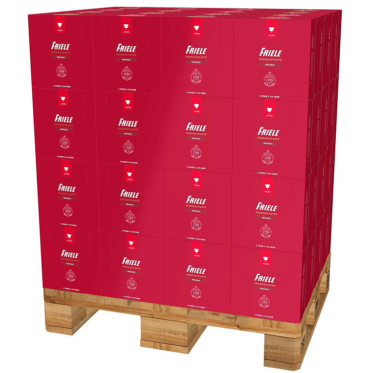 Friele frokostkaffe filtermalt 250g 1/2 pall