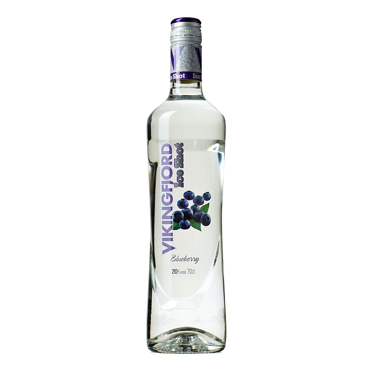 Vikingfjord ice shot blueberry  20%  70cl