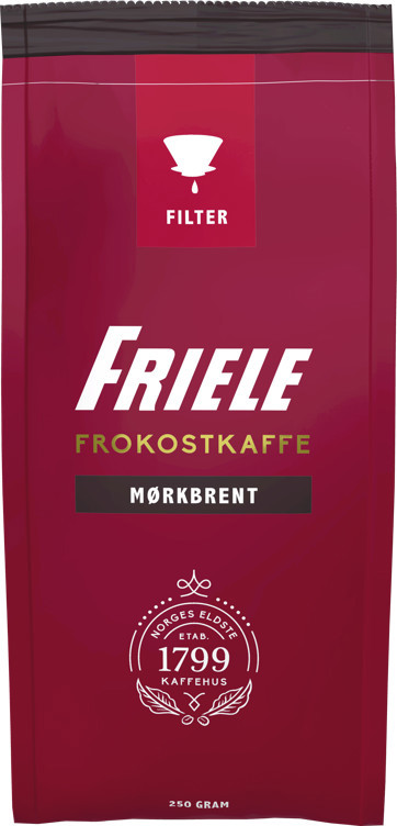 Frokostkaffe mørk filtermalt   250g