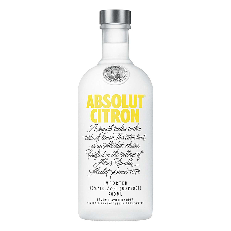 Absolut citron  40%  50cl