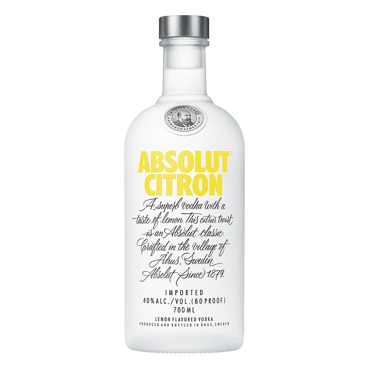 Absolut citron 40% 50cl