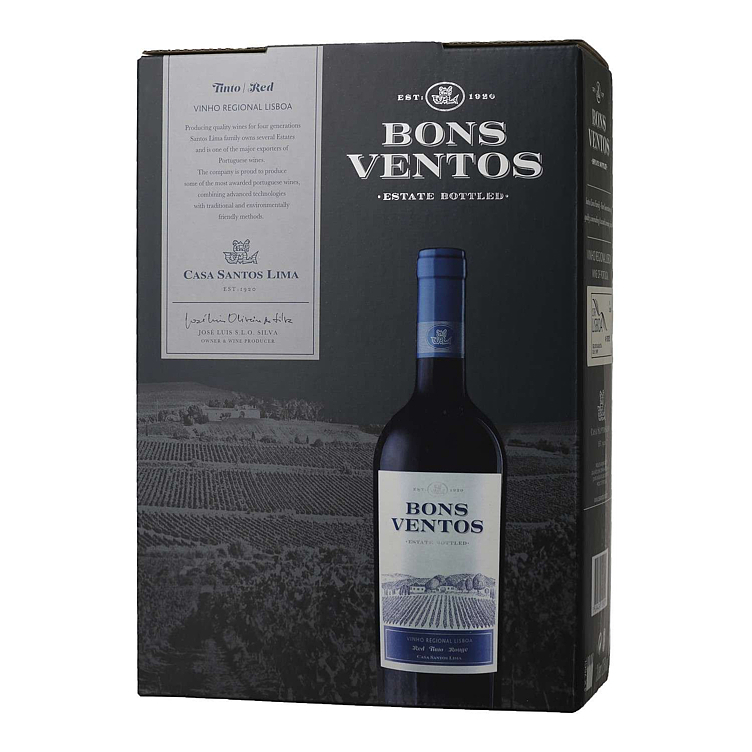 Bons ventos casa santos 12,5% bib 3l