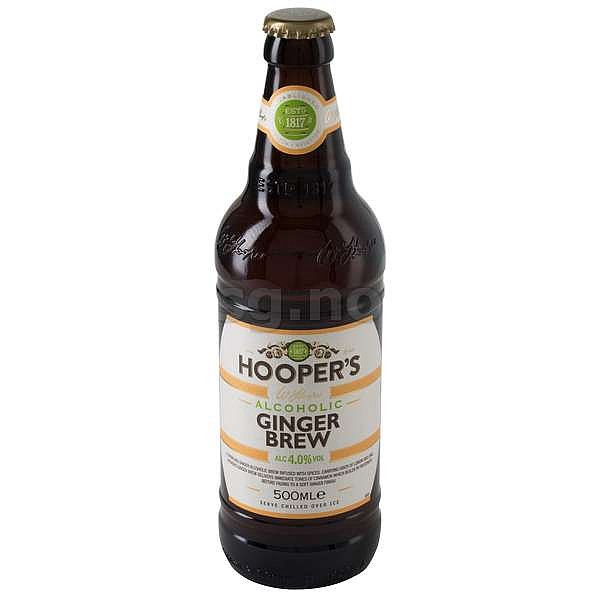 Hoopers ginger brew  4,0%  12x50cl