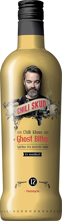 Chili klaus ghost bitter chili skud vindstyrke 12  20%  70cl