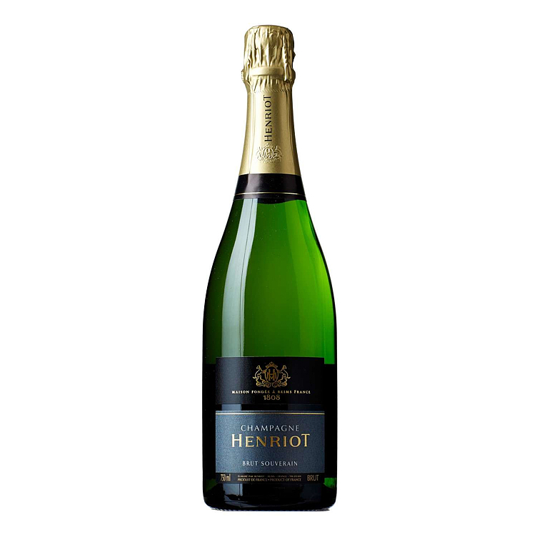 Henriot brut souverain champagne  12%  75cl