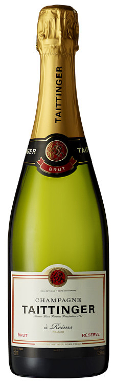 Champagne taittinger brut réserve (gaveeske) 12,5% 75cl