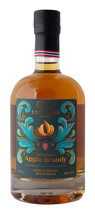 Egge gård eplebrennevin   40%   50cl
