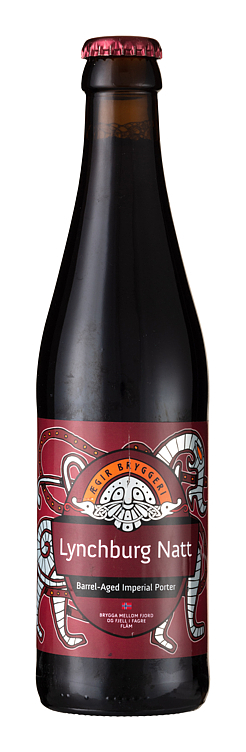 Ægir lynchburg natt barrel-aged imper porter  10%  24x33cl