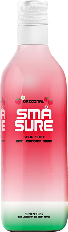 Små sure jordbær  16,4%  50cl