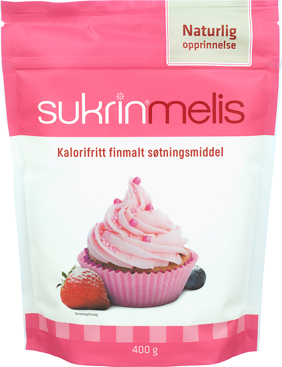 Sukrinmelis søtstoff naturlig   400g