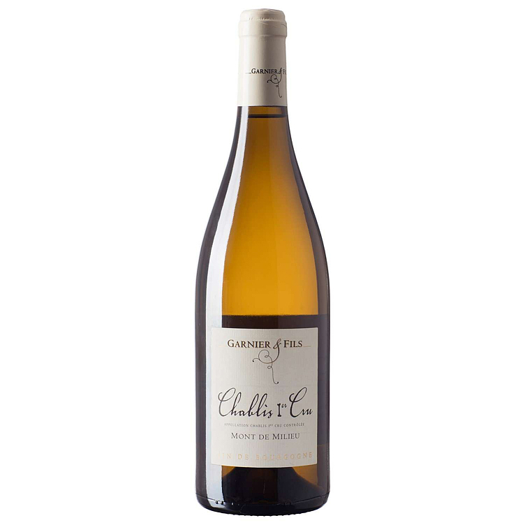 Garnier chablis 1er cru mont de milieu   13%  75cl