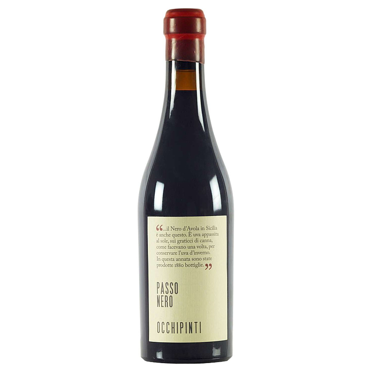 Occhipinti passo nero  13,5%  50cl