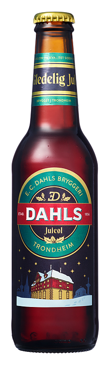 E.c. dahls juleøl sterk 6% 24x33cl