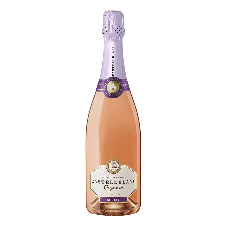 Castellblanc organic brut rose   12%   75cl