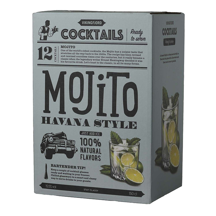 Vikingfjord mojito 150cl