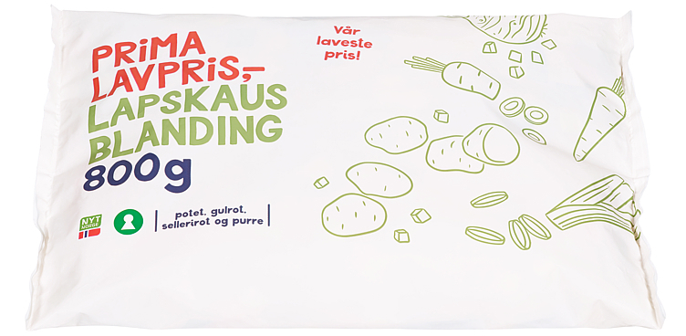 Rema 1000 veg mix for meat & veg stew 800g