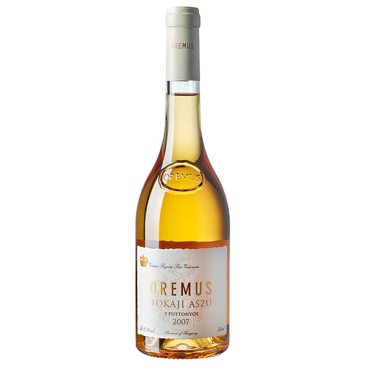 Oremus tokaji aszú 5 puttony.o.s  11,5%  50cl